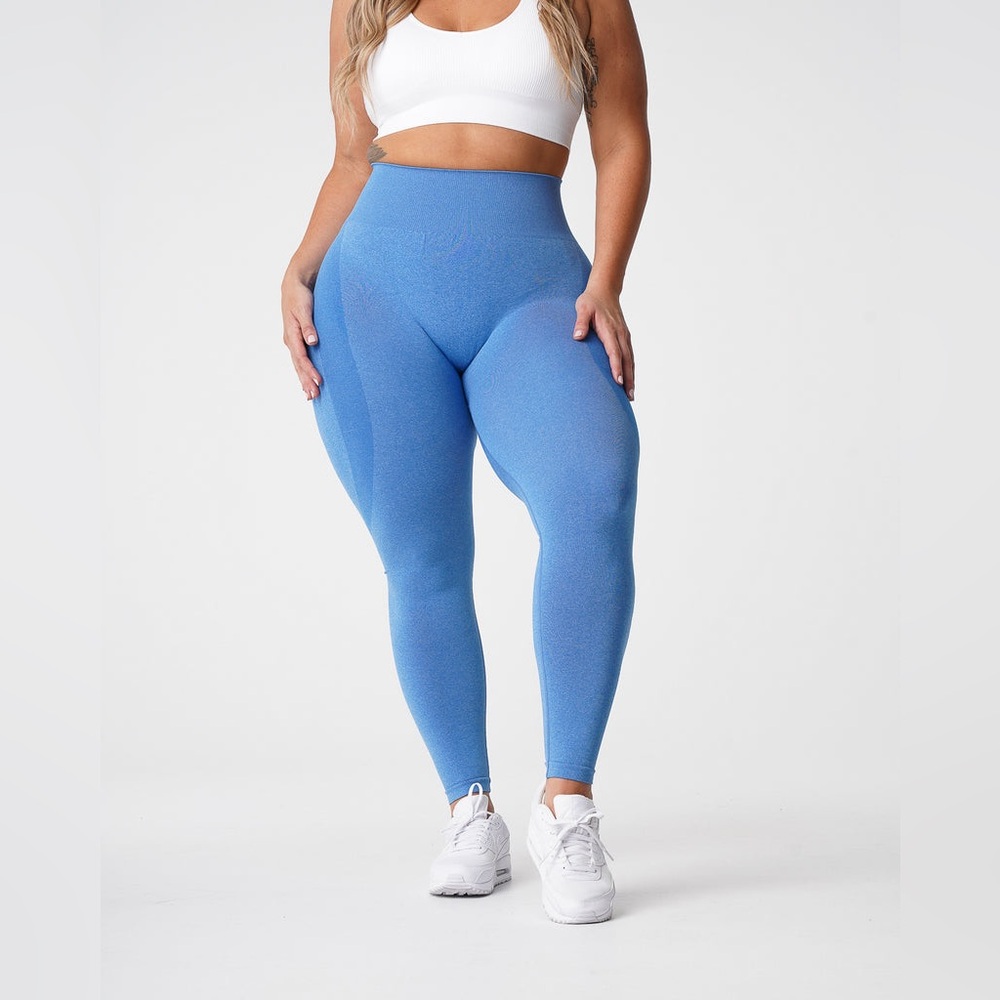 NVGTN Blue Contour Seamless Leggings size  M